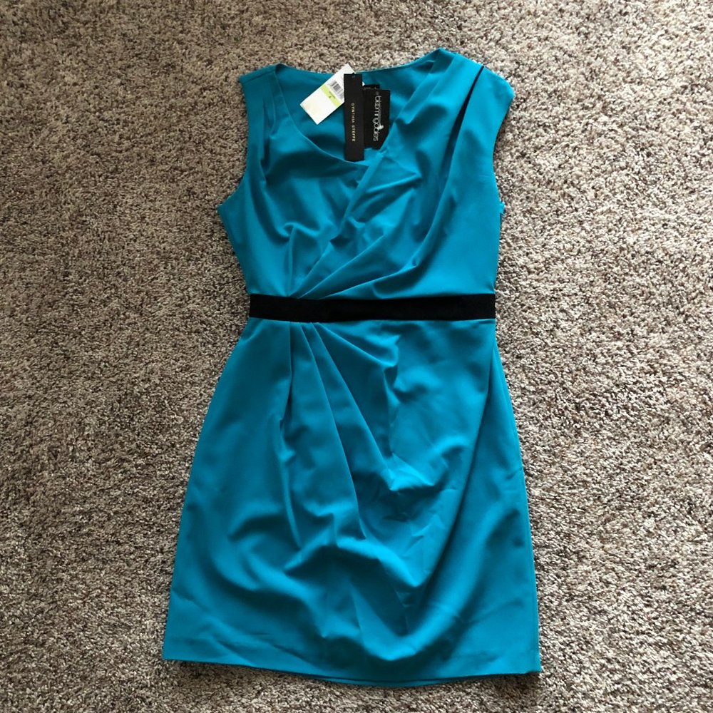 NWT Blue Cynthia Steffe Sleeveless Dress